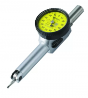 Индикатор циферблатный, карманного типа, полный комплект, 0,14 мм, 0,001 мм, стержень D=4/8 мм, щупы, стержень, поворотный зажим (513-501-10T)