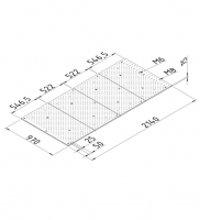 Специальная базовая пластина 970 x 2140 x 15 CRYSTA-Apex S 9206/9208 (K551194)