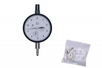 Индикатор часового типа, плоская задняя часть, подшипник типа ANSI/AGD с драгоценными камнями, 0,25", 0,0001" (2356AB-10)