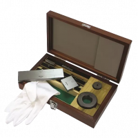 Набор концевых мер длины, метрический, сертификат Ins., 2 блока ISO, класс 1, сталь, установочное кольцо D=20 мм (516-122-10)