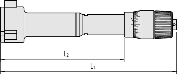 Трехточечный нутромер Holtest 16-20 мм, 0,005 мм, экономичный тип (368-765)