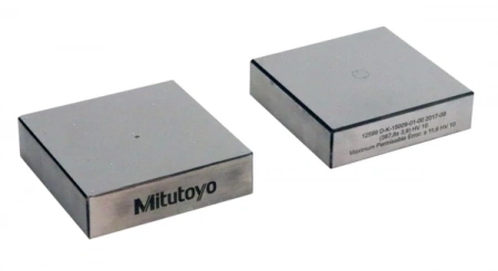 Эталонный материал для определения твердости по Виккерсу 170HV5 с сертификатом калибровки ISO 6507-3 DAkkS, 60x60x16 мм, алюминий (63ETB723)