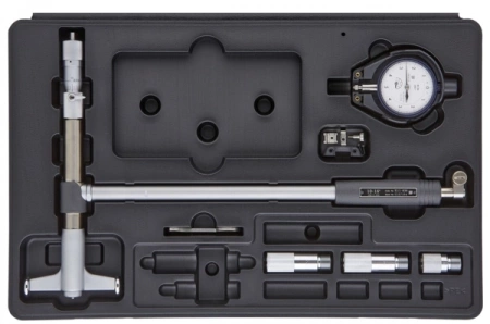 Двухточечный нутромер с микрометрической головкой, 10-16", 0,0001" (511-856-20)