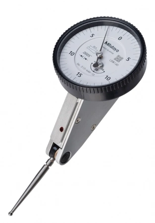 Индикатор циферблатного теста, горизонтальный, 20° Face Plus Set, 0,06", 0,0005", стержень 4/9,52 мм, 2 щупа (513-446-10A)