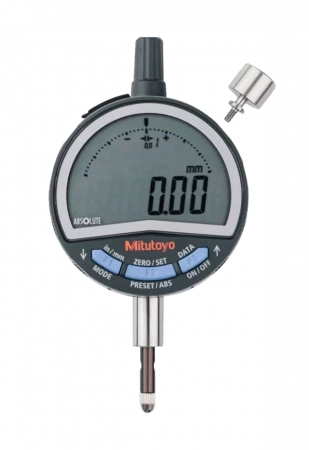 Цифровой индикатор ID-C, тип ASME/ANSI, маломощный, дюймовый/метрический, 0,5", 0,0005", плоская задняя пластина (543-717B)