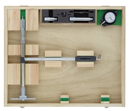Двухточечный нутромер с микрометрической головкой, 16-24", 0,0005" (511-847-20)