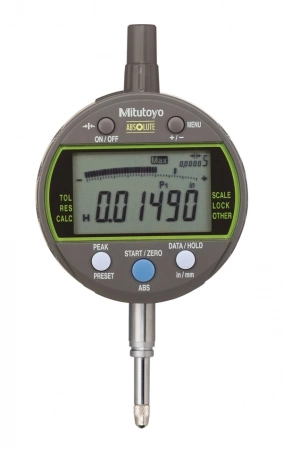 Цифровой индикатор, пиковое удержание ID-C, дюймовый/метрический, 0,5", 0,00005", плоская задняя пластина (543-301B-10)