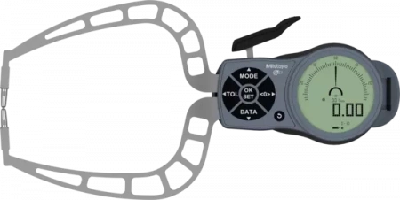 Внешний цифровой штангенциркуль 0-30 мм, 0,01 мм, твердосплавный шарик D=3 мм (209-951)